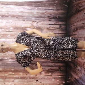 Eto Women's Printed Dress Size M